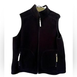 Eddie Bauer Black Vest, Size XL